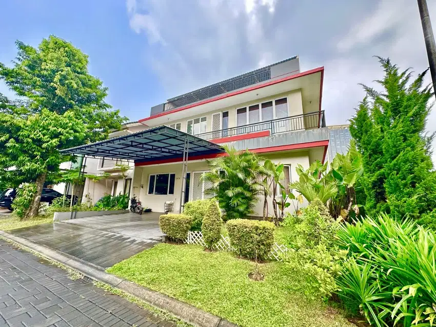 Rumah Rapi Siap Huni Cluster Fiore Foresta BSD Layout nya Lega