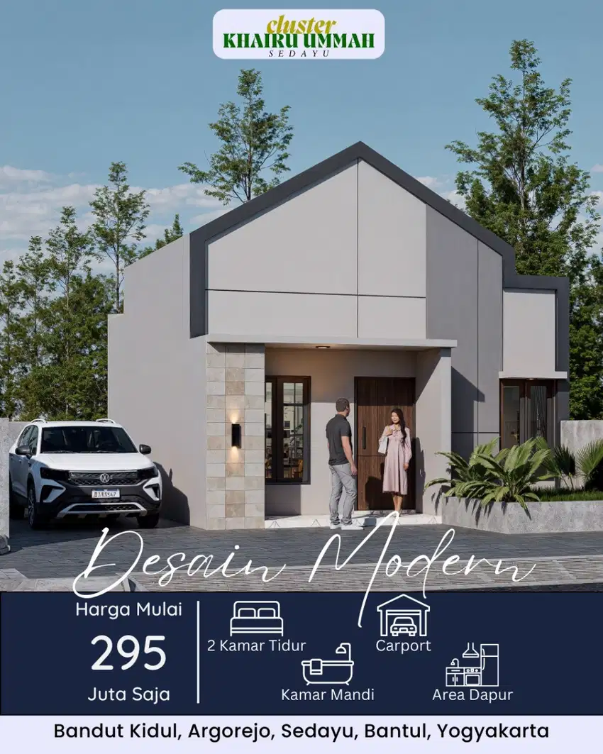 Hunian dlm Cluster Khairu Ummah Sedayu - Jl. Argorejo Sedayu, Bantul