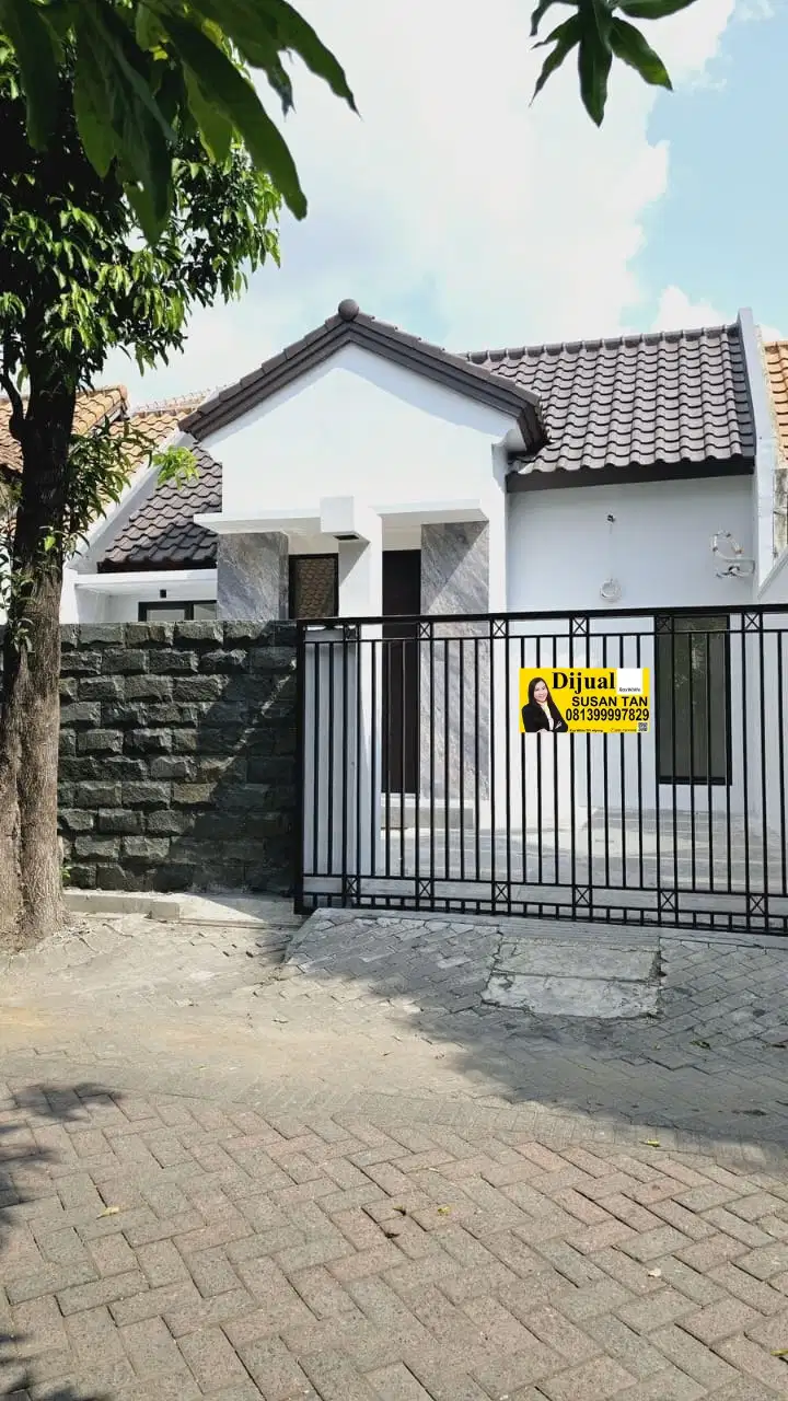 DIJUAL Rumah di Taman Puspa Raya Citraland Surabaya Barat Fully Renov