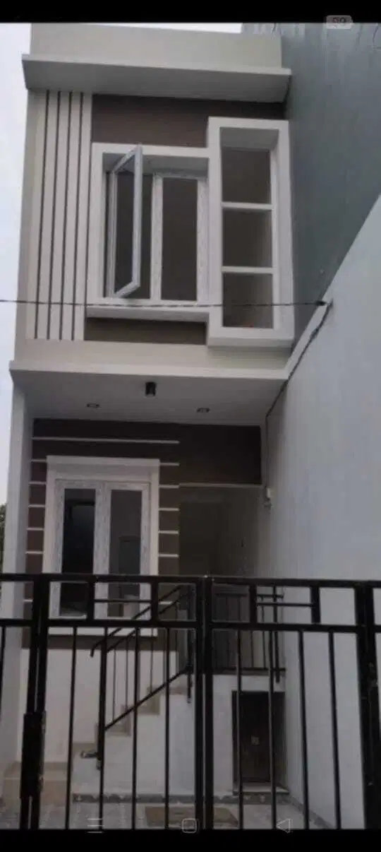 DIJUAL RUMAH BRAND NEW KOMPLEK BEA CUKAI JL BULBUL UKU 45 M2 STRATEGIS