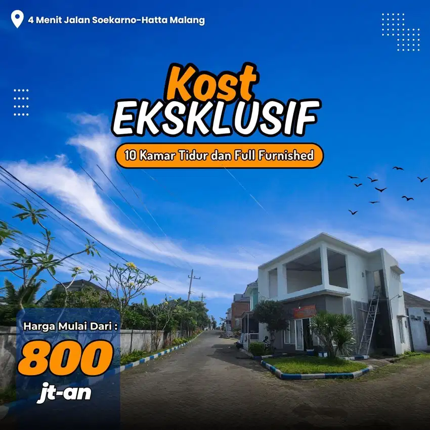 Kost Eksklusif, Lokasi Strategis Belakang Kampus UMM