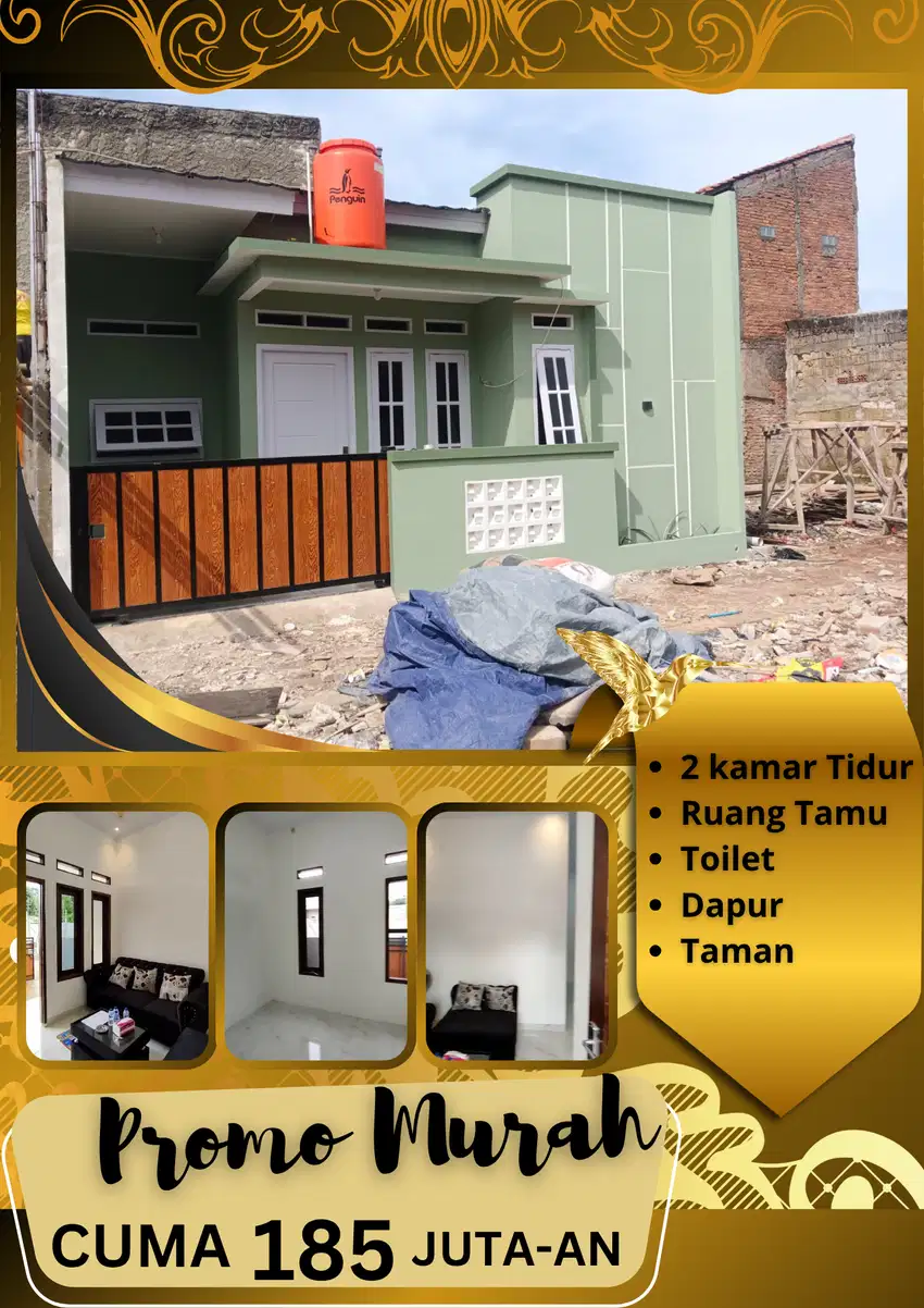 Promo spesial minicluser 2 kamar di lokasi strategis hanya 185 jutaan
