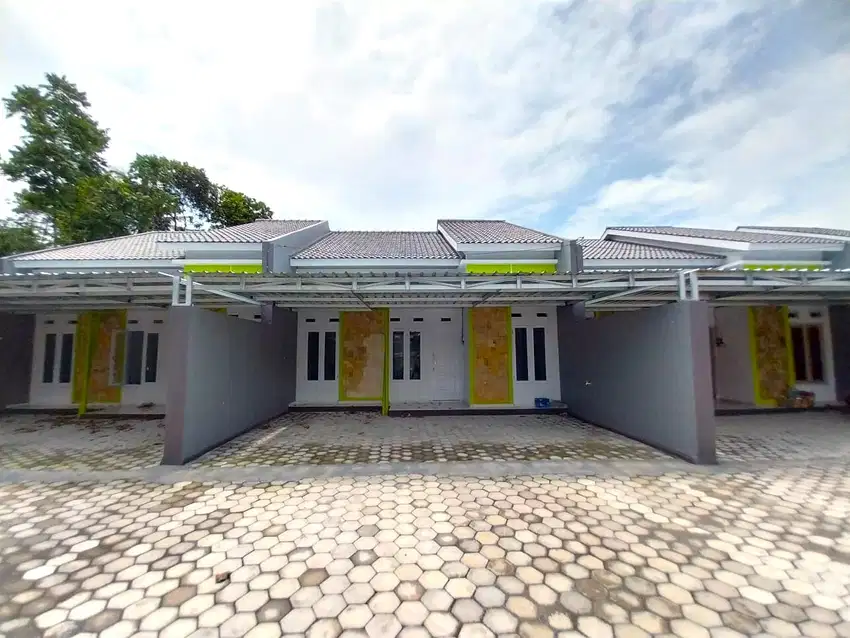RUMAH MINIMALIS LINGKUNGAN NYAMAN DI SLEMAN 600JT-an