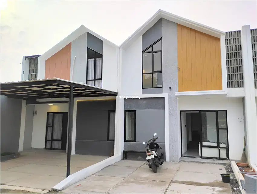 RUMAH BARU MEZZANINE STRATEGIS DI PONDOK CABE TANGSEL