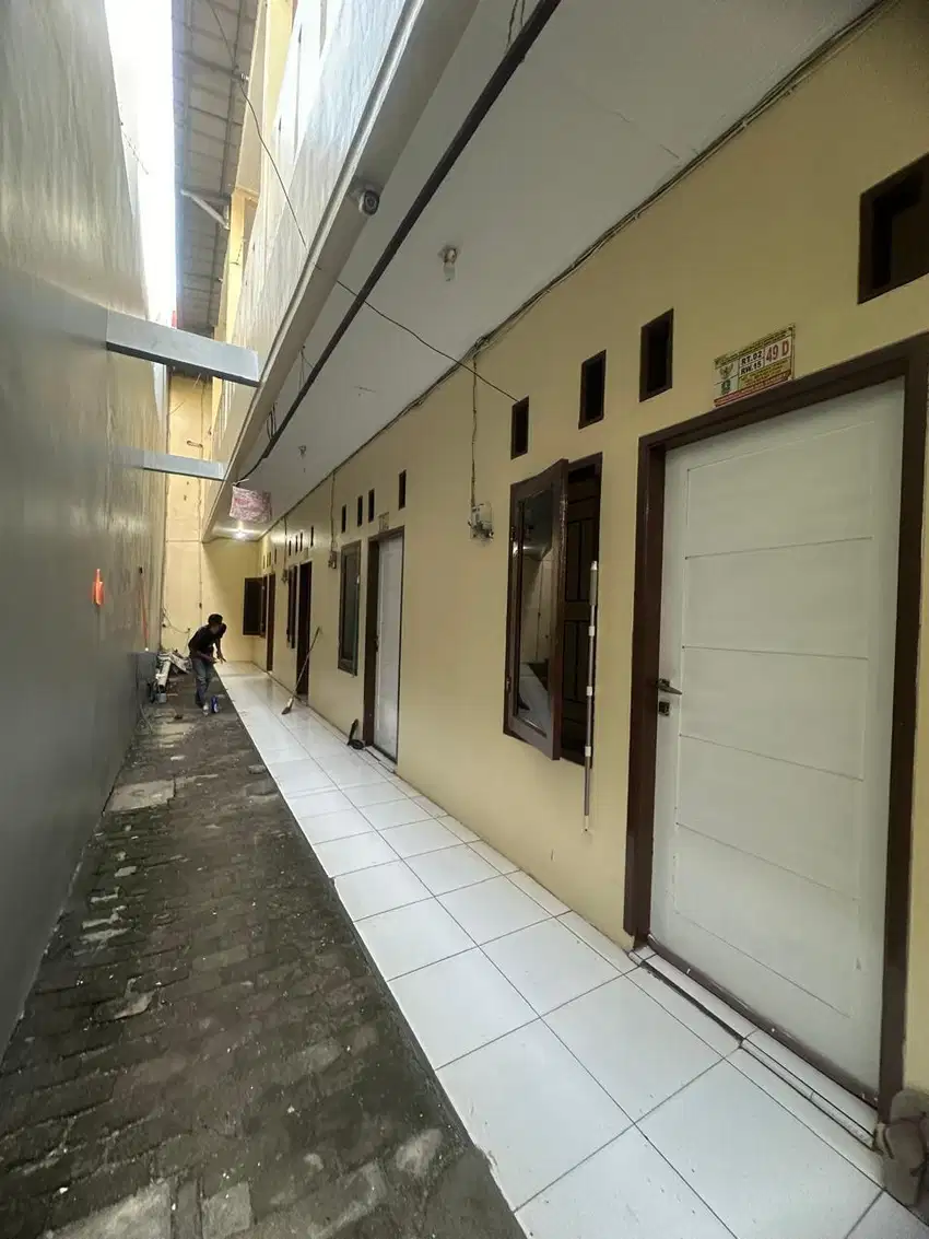 Dijual kontrakan 2 lantai di jalan lokomotif Nain kali abang tengah be