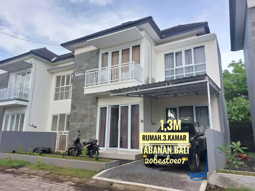 Jual Rumah Baru Furnished 3 kamar Kediri Tabanan Bali