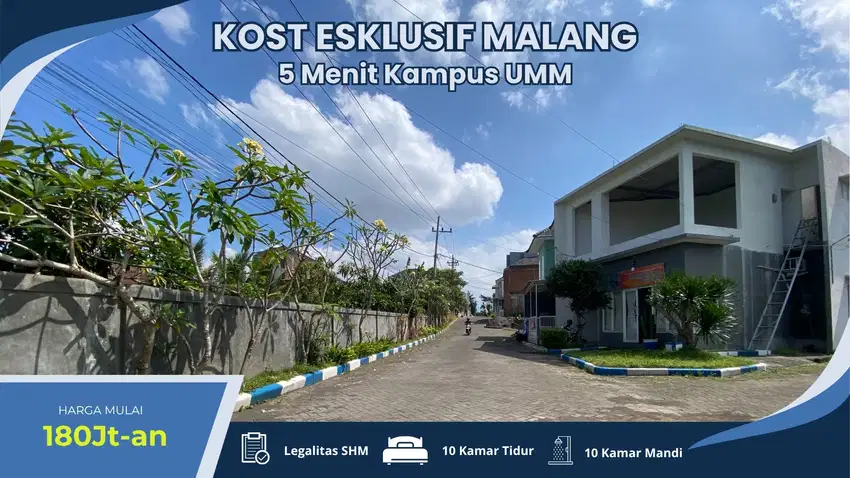 Kos cocok investasi 2 menit Kampus UM