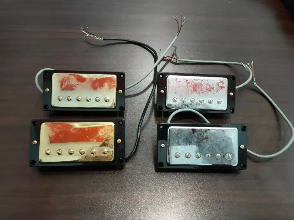 Pickup gitar original G&B lima kabel bisa splitcoil New old stock,