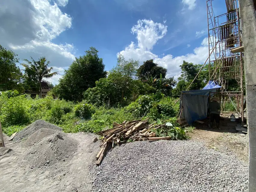 Tanah Kavling Dijual Luas 103 - 106m2 Lokasi dekat Pasar Ngino Seyegan