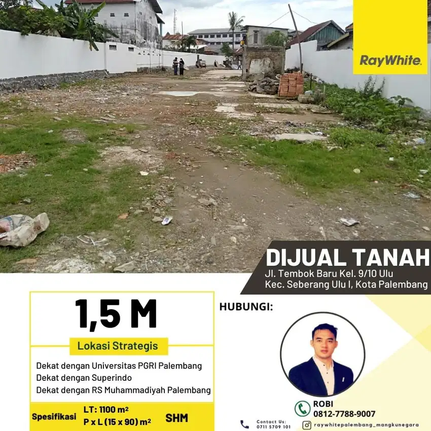 DIJUAL TANAH di Palembang