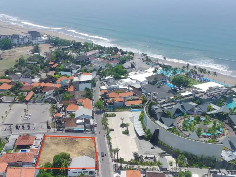 Tanah Premium 15 Are  di depan Atlas Beach, Canggu