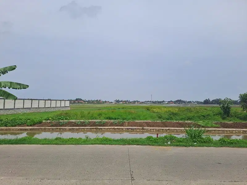Kaveling Siap Bangun, Selatan, di Jalan Jati Tanjakan, Mauk, Tangerang