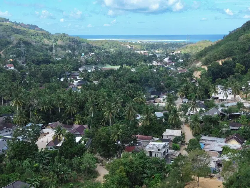 Tanah murah di central kuta Mandalika Lombok. Cocok untuk villa