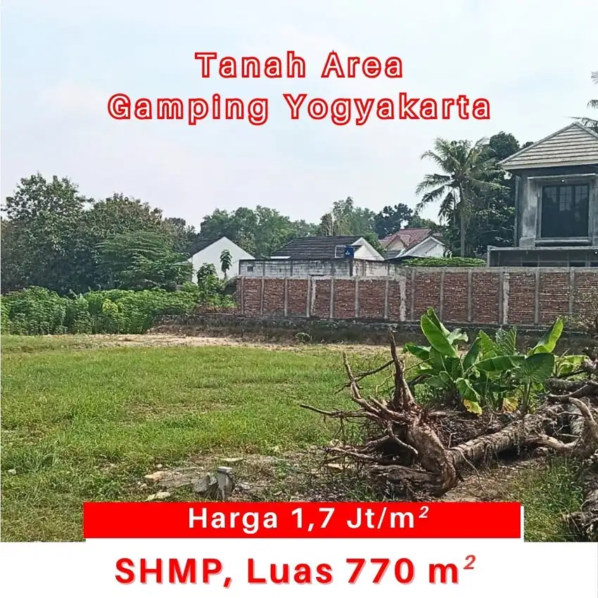 Di Jual Tanah Gamping Utara Jl Wates Yogyakarta