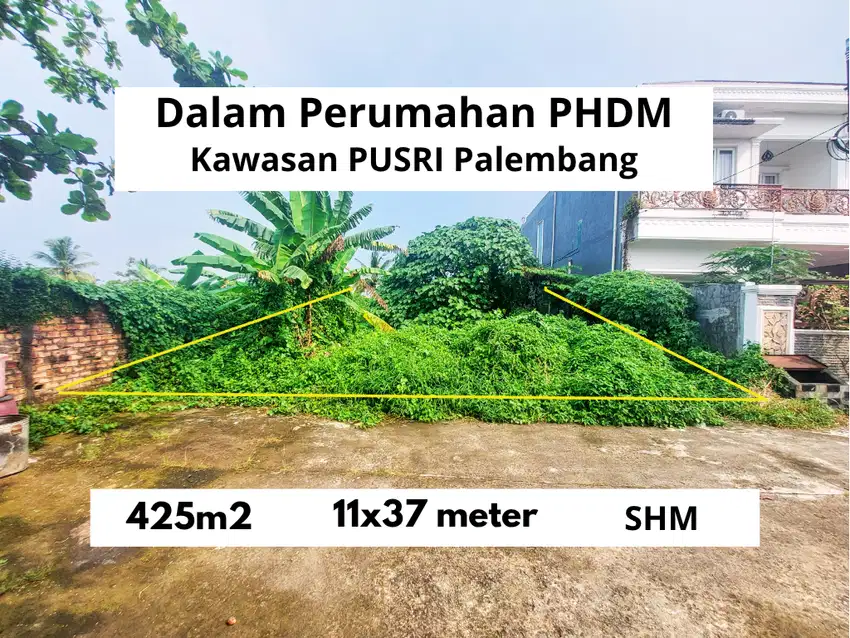 Tanah Lingkungan PT. Pusri dalam Perumahan PHDM