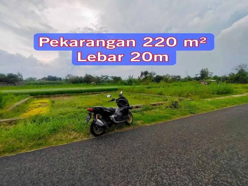 Tanah Pekarangan 200 meteran Area Maguwo Wedomartani