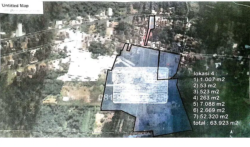 Tanah Strategis 6.4 Ha Zona Industri Di ampel Boyolali
