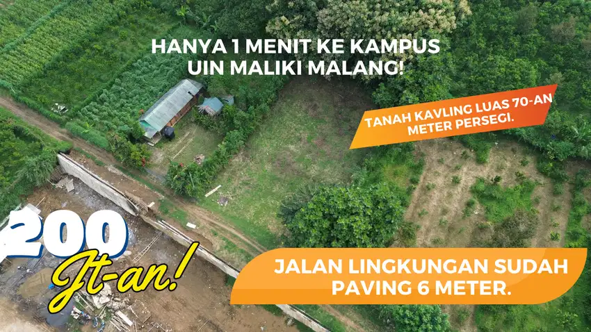 Tanah Kavling Dekat Kota, Udara Segar