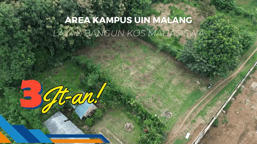 Lahan Potensial di Kawasan Mahasiswa – SHM Siap Bangun