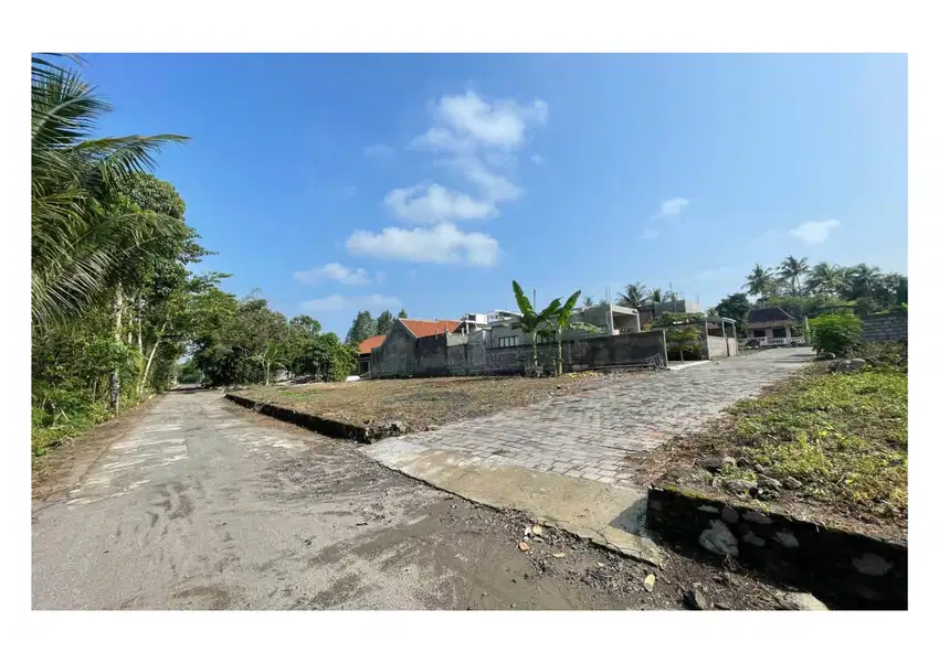 Jalan Besi Jangkang, Tanah 350 Jt di Timur Kampus UII Jakal