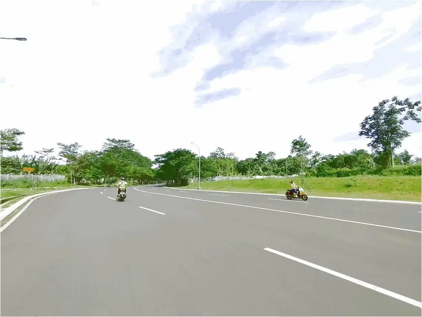 500 Meter Stadion Maguwoharjo, Kavling SHMP Akses Papasan Mobil