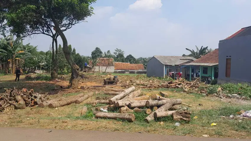 Kavling dekat Area Industri Gunung Sindur, include fasum Jalan 5 meter