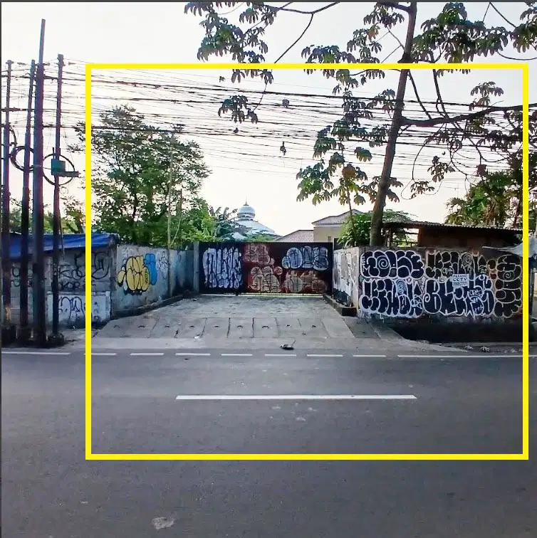 Disewakan Lahan Komersial, Luas 600m2 di Condet Raya
