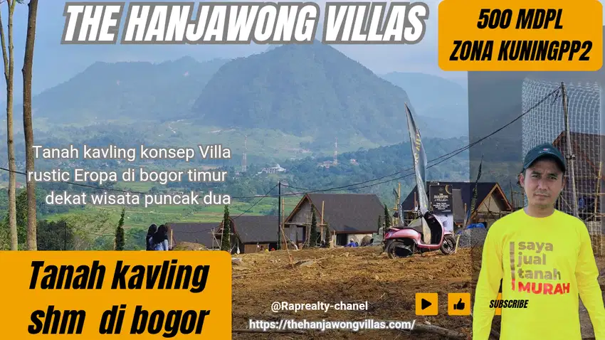 The hanjawong villas tanah kavling berkonsep rustic Eropa klasik