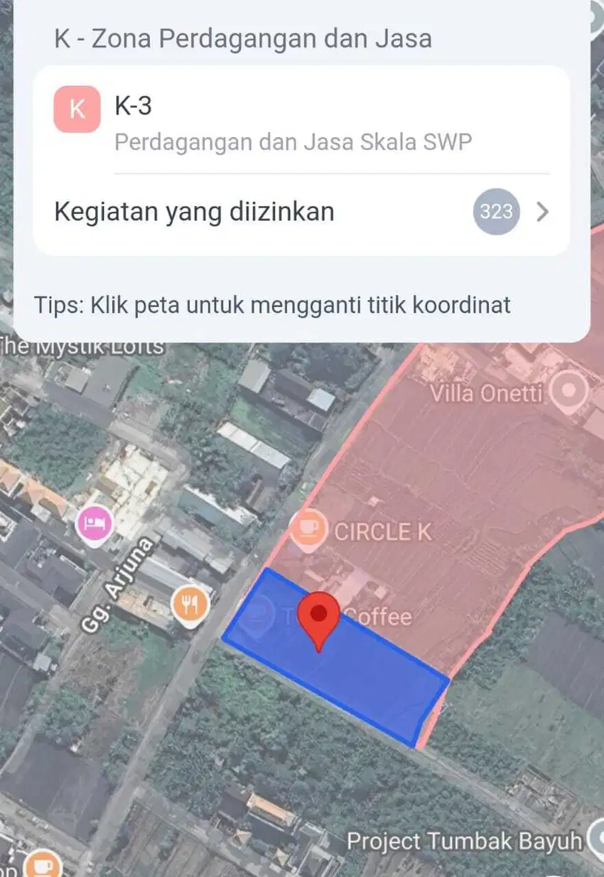 DI JUAL TANAH PREMIUM / JUAL LOKASI TUMBAK BA