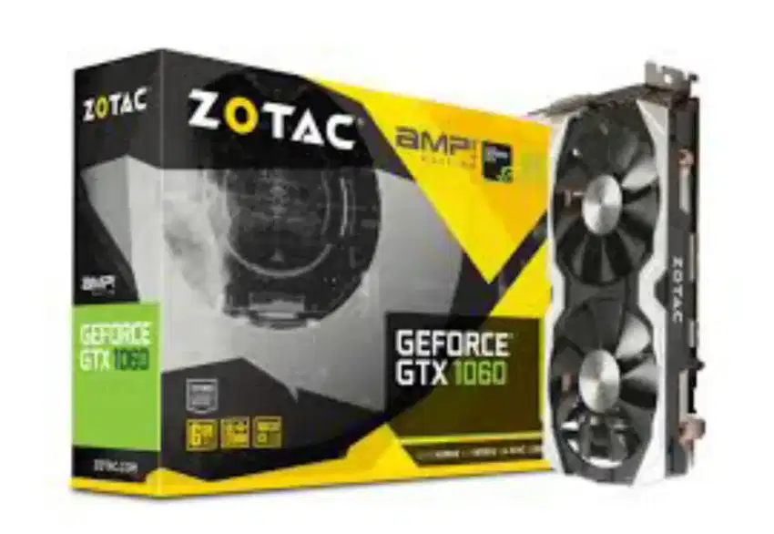 Dijual VGA Zotac GTX 1060 amp 6Gb