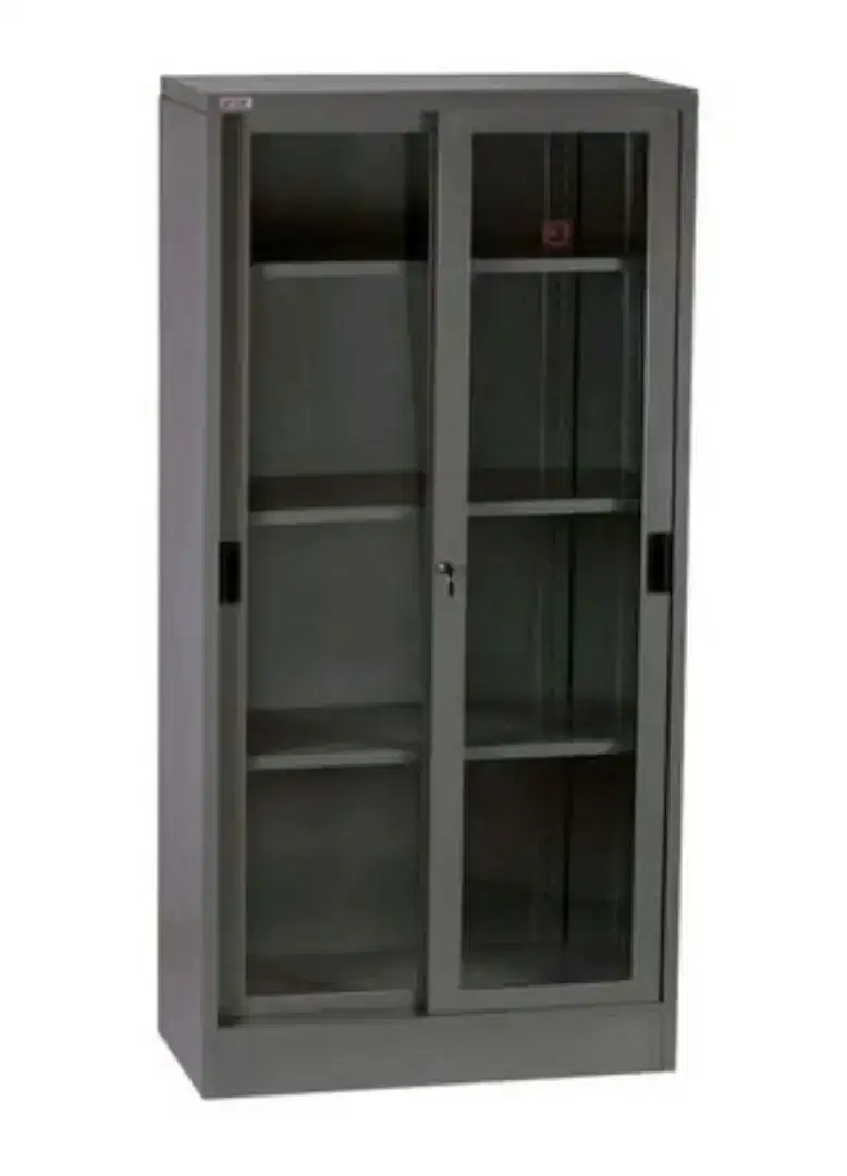 Lemari Besi Pintu Sliding Kaca VIP V-602