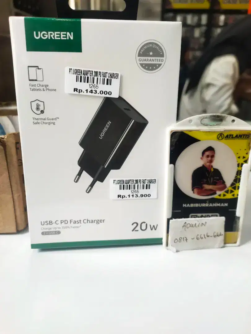 CHARGER UGREEN 20W | ATLANTIS DAHAYAT