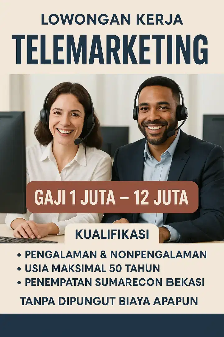 We Are Hiring Telemarketing