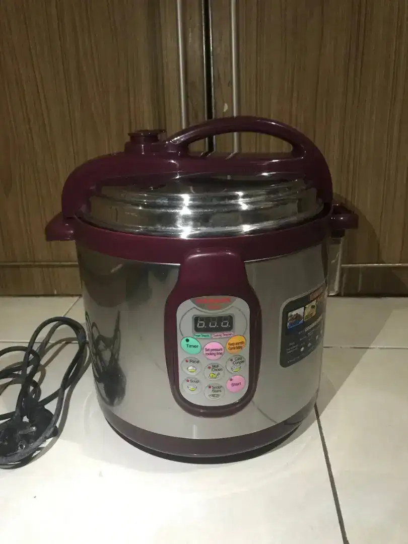 SICO Hamada Presto Cooker Listrik (Electric Pressure Cooker Only)