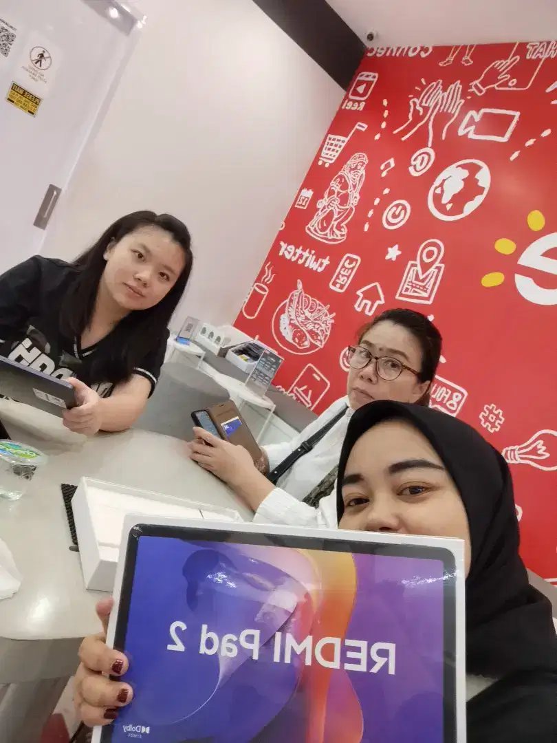 Redmi pad 2 terbaru segel bergaransi resmi