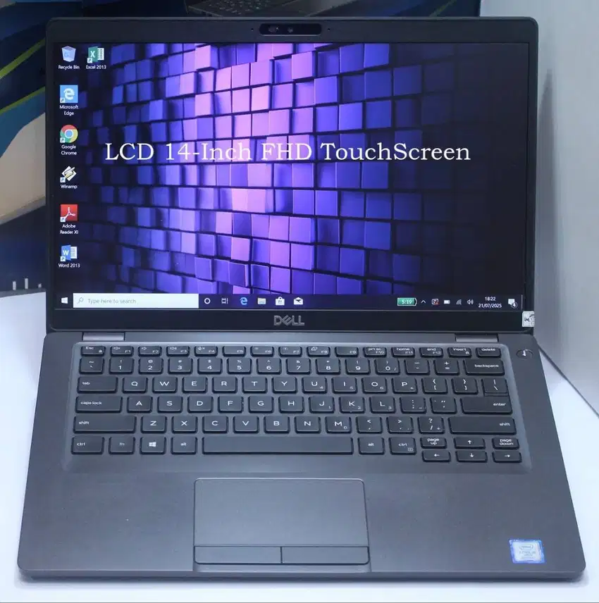 Jual Laptop TouchScreen Dell Latitud 5400 i5-8365U Gen8 14FHD RAM 16G