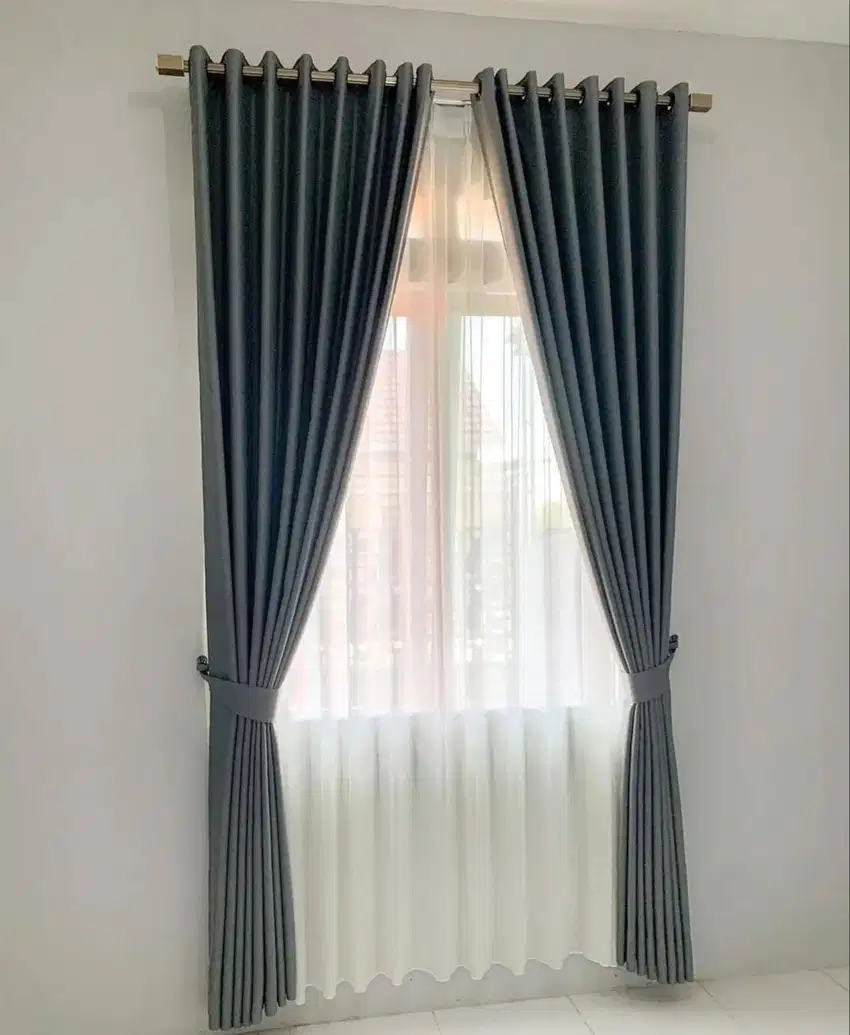 Jual & Pasang Gorden Vitrase Wallpaper Roller Blinds Korden Gordeng