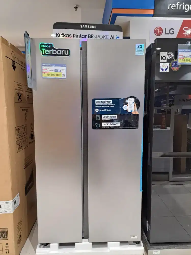 KULKAS SIDE BY SIDE PROMO