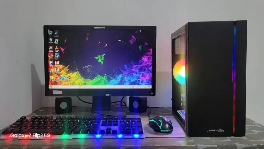 PC GAMING FULL SET AMD A8 7600 RAM 8GB VGA 2GB GTA V PB DOTA2 Lancar