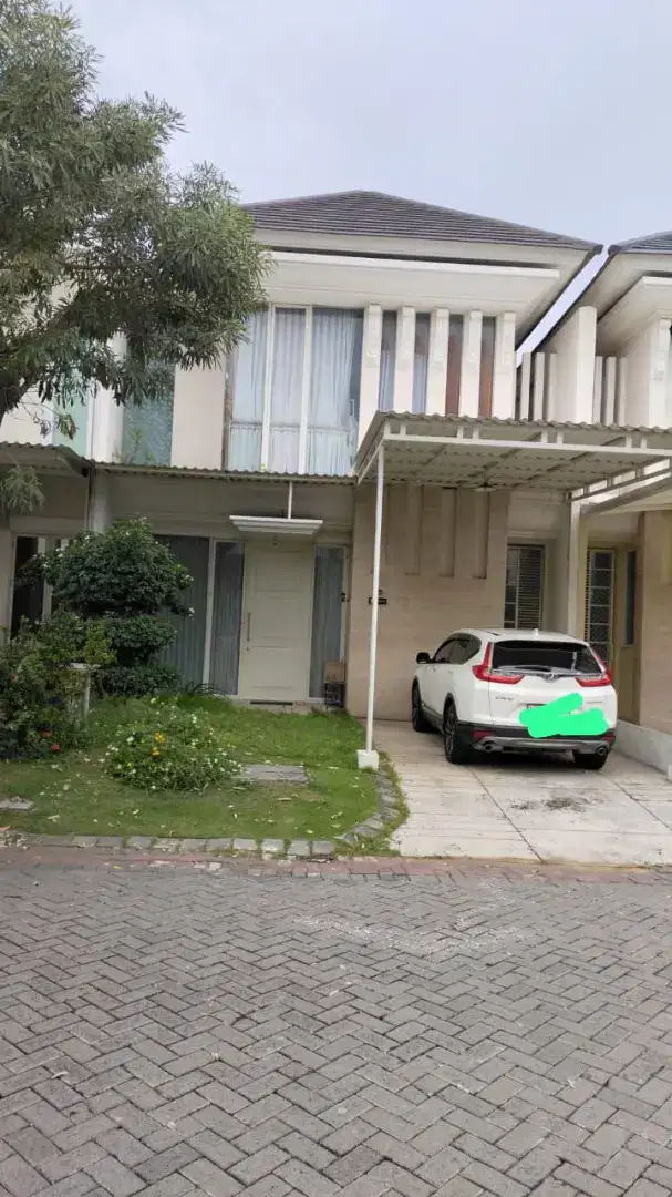 Dijual atau disewakan rumah cluster palm Beach imperial pakuwon City