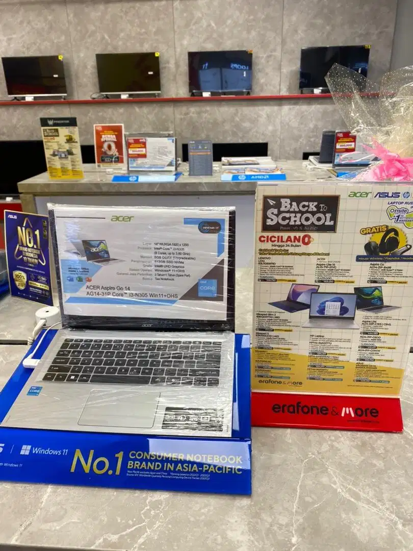 CICILAN LAPTOP ACER TANPA DP DI HOME CREDIT