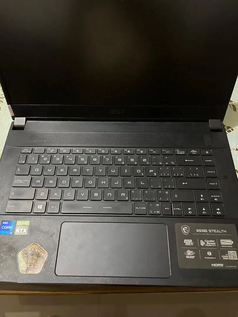 Keyboard RGB MSI GS66 SteelSeries Per-Key | Ori & Mulus Lengkap
