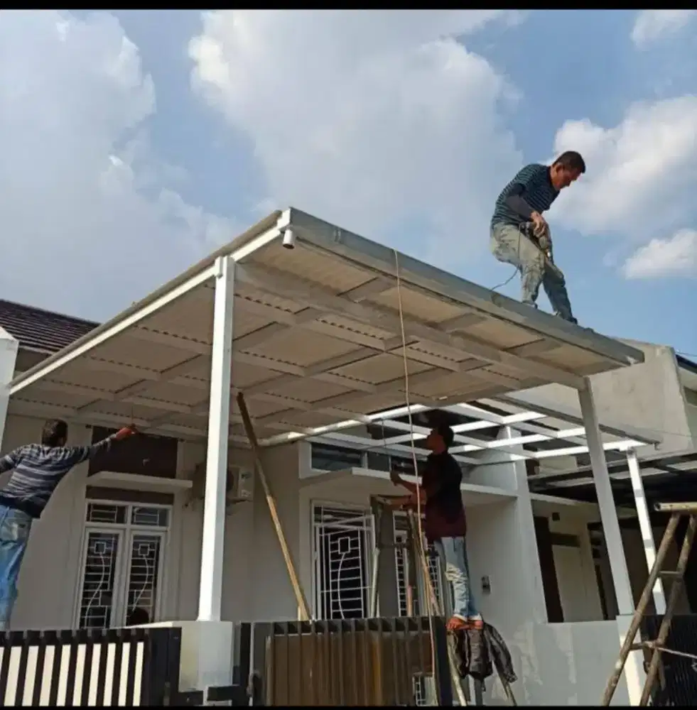 Kanopi alderon minimalis