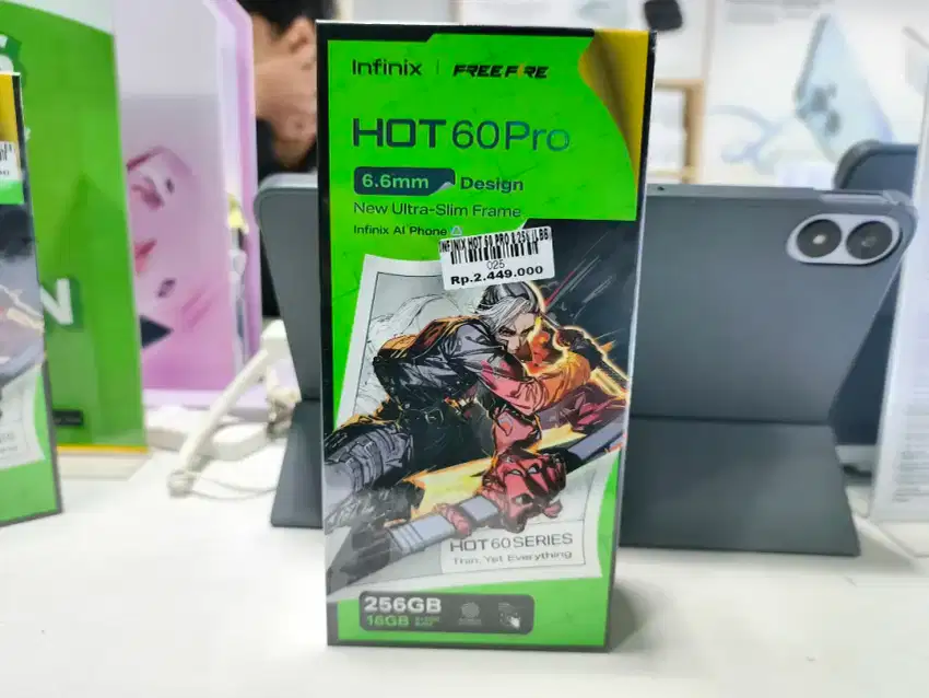 INFINIX HOT 60 PRO RAM 8/256GB ATLANTIS DAHSYAT