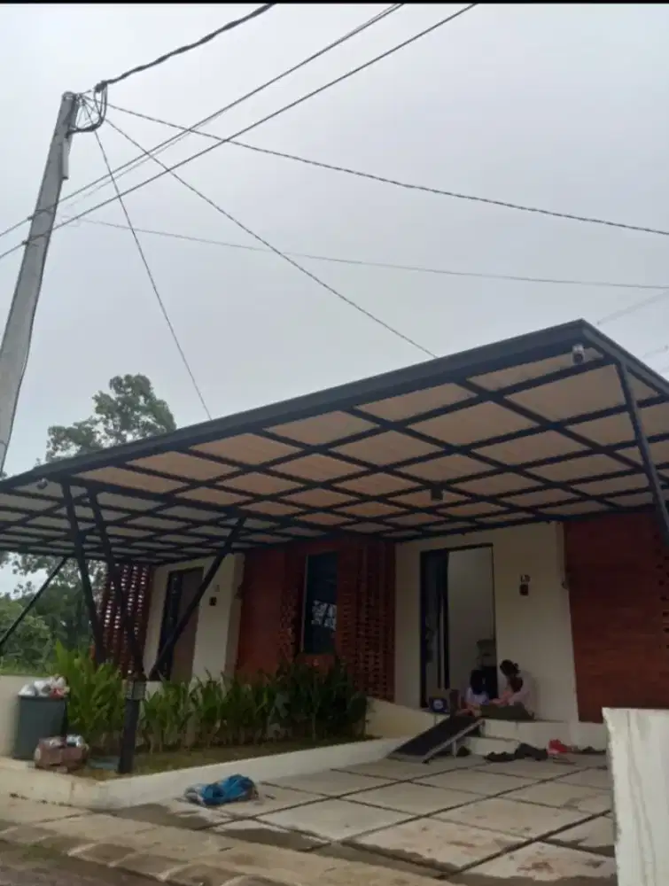 Kanopi alderon minimalis