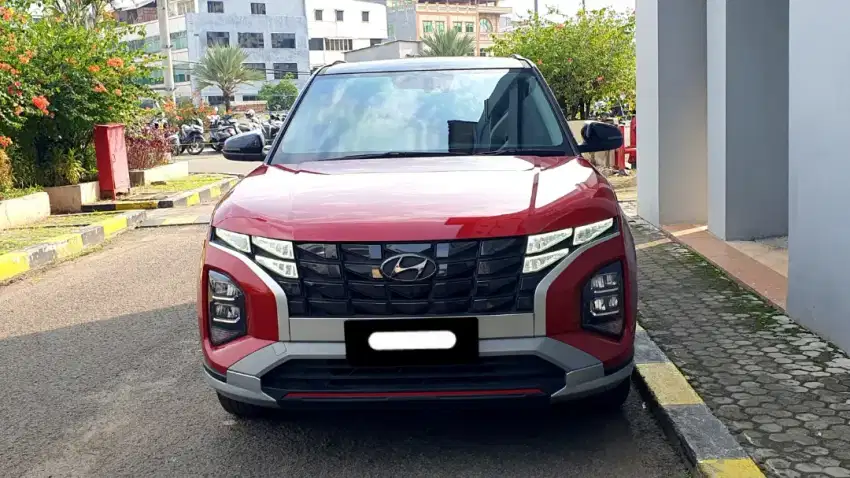 Hyundai creta prime 2023 merah sunroof pajak panjang