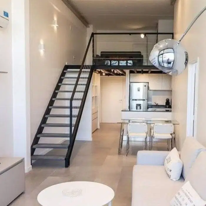 mezanine bed indoor piijakan tangga plat