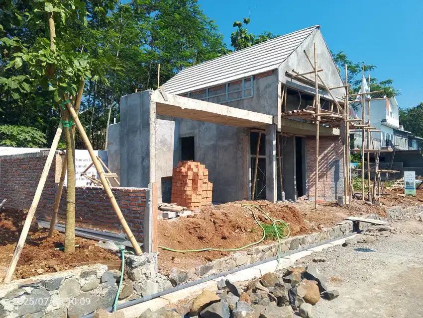 Rumah view sawah siap KPR