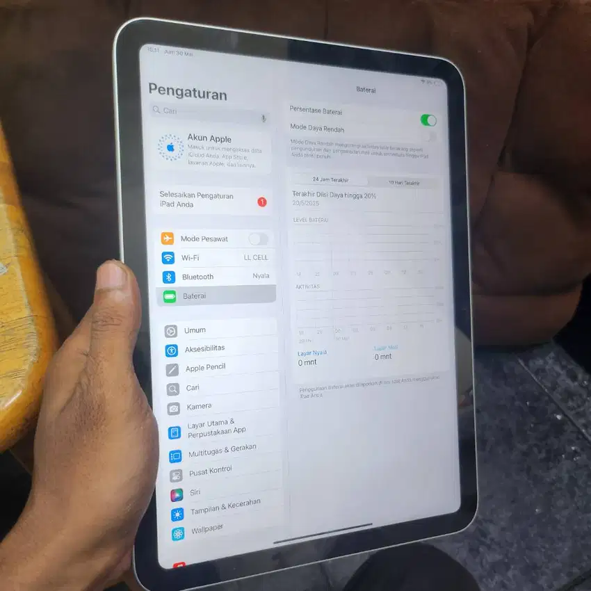 garansi on sampai bulan september