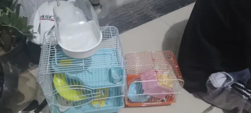 Kandang hamster 2pcs bagus